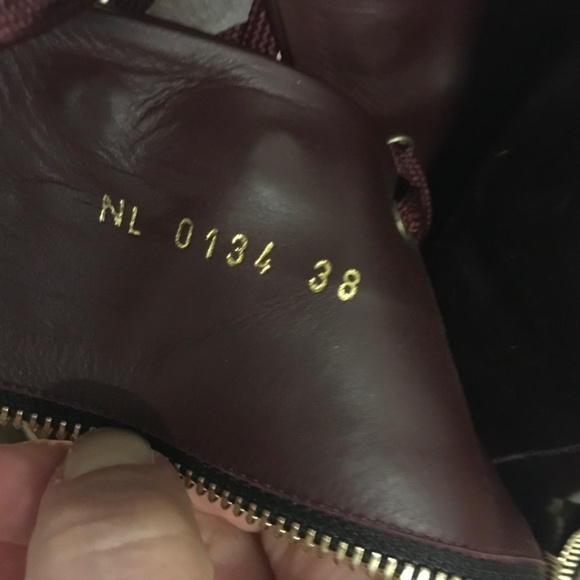 Louis Vuitton Walk Like a Man Women’s boots 7.5 Euro 38 - Burgundy - Picture 13 of 16
